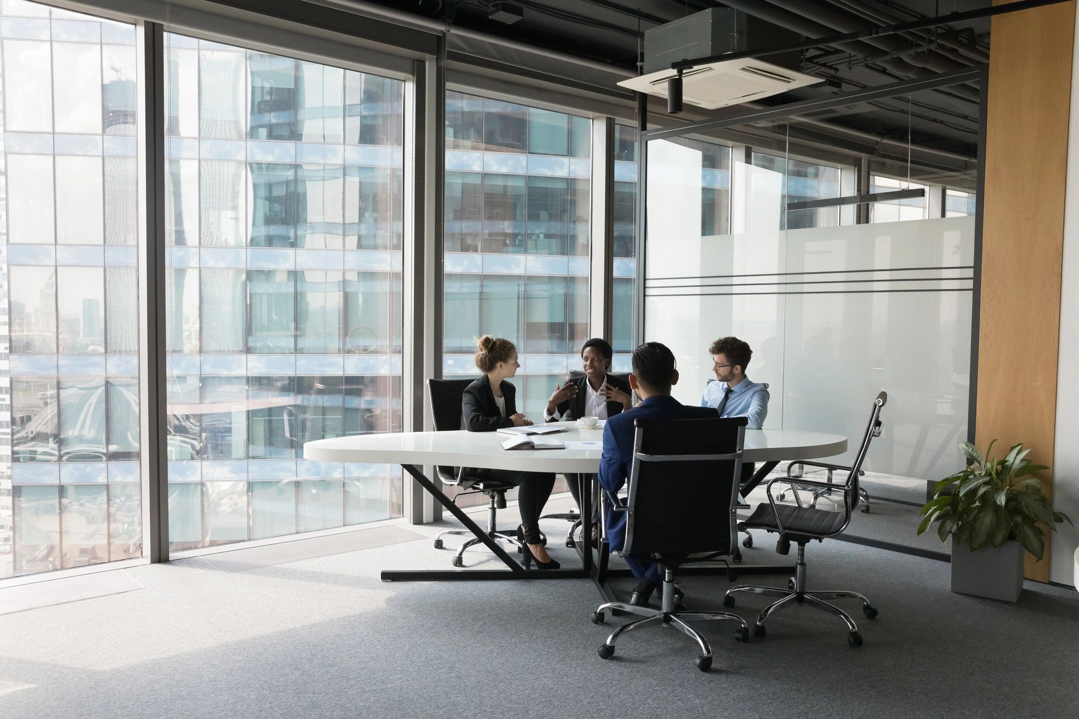 Professional advisory meeting focused on compliance planning